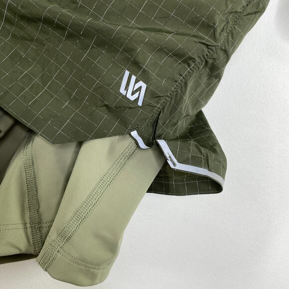 VRST Green Hybrid Run Shorts Mens Running Training Size 2XL - Picture 4 of 10